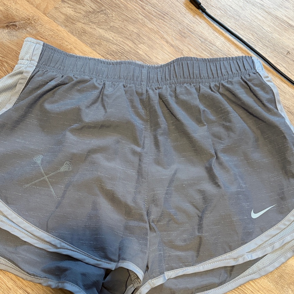 Nike Women's Charcoal Gray Athletic Shorts